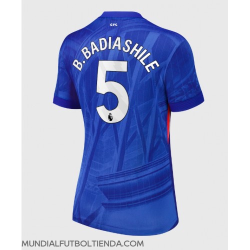 Camiseta Chelsea Benoit Badiashile #5 Primera Equipación Replica 2025-26 para mujer mangas cortas